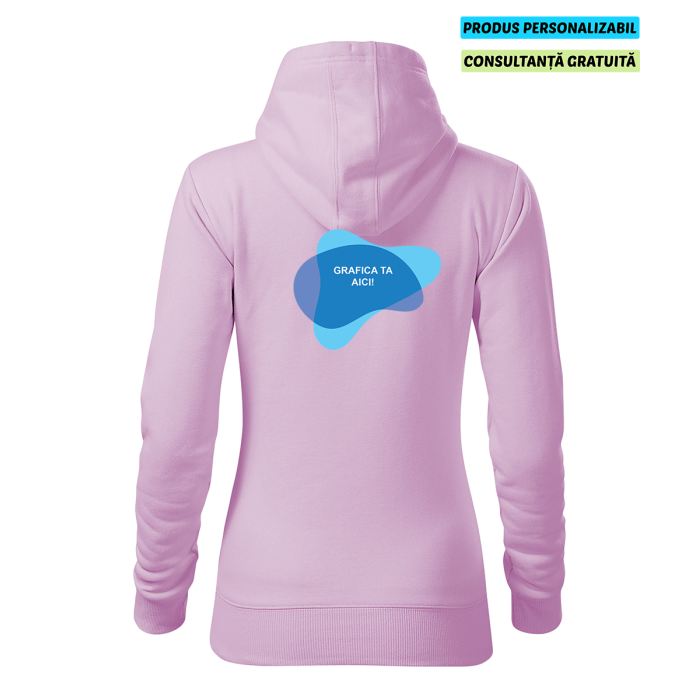 Malfini Hanorac Basic Dama Orchid Personalizat