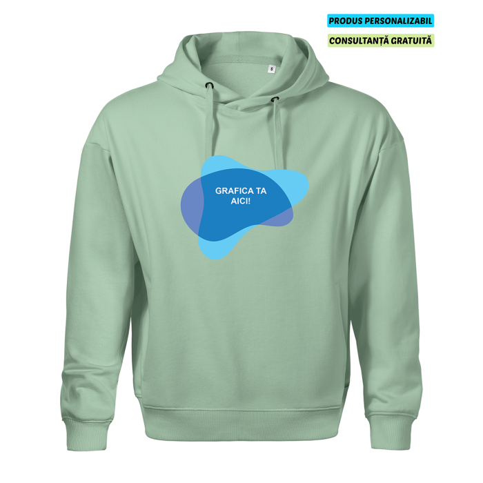 Malfini Hanorac Barbat Sage Moon Personalizat