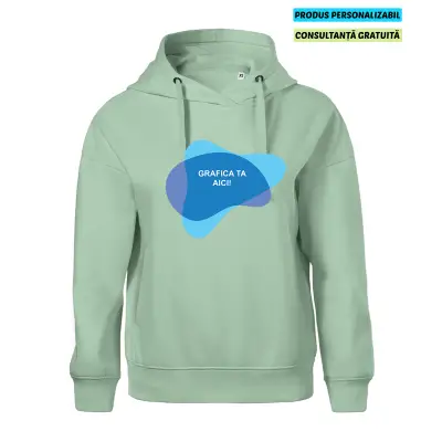 Malfini Hanorac Dama Sage Moon Personalizat