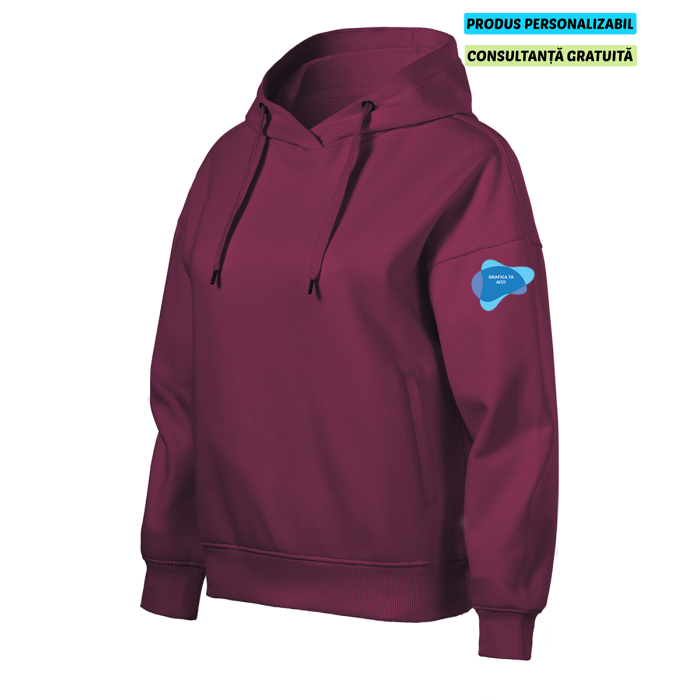 Malfini Hanorac Dama Rododendron Moon Personalizat