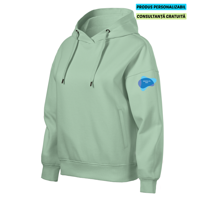 Malfini Hanorac Dama Sage Moon Personalizat