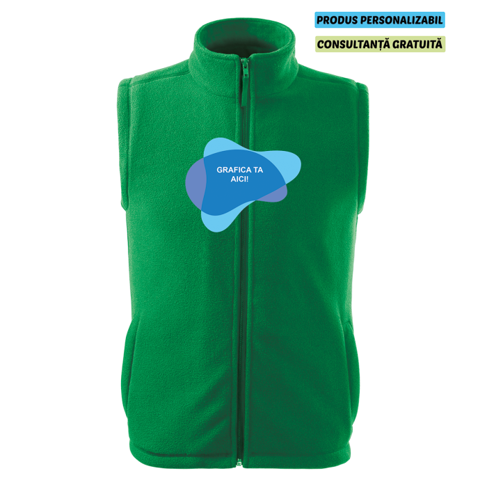 Rimeck VESTA Fleece Unisex Verde Next Personalizat