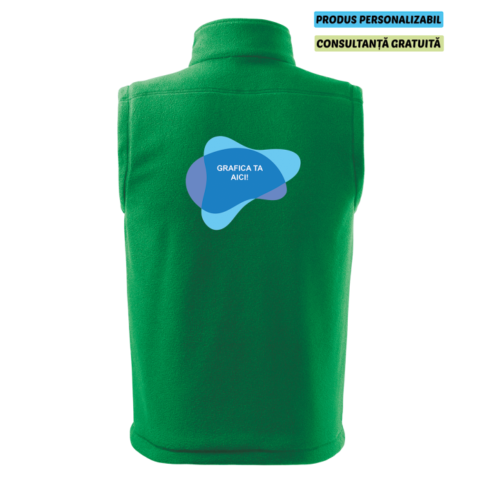 Rimeck VESTA Fleece Unisex Verde Next Personalizat