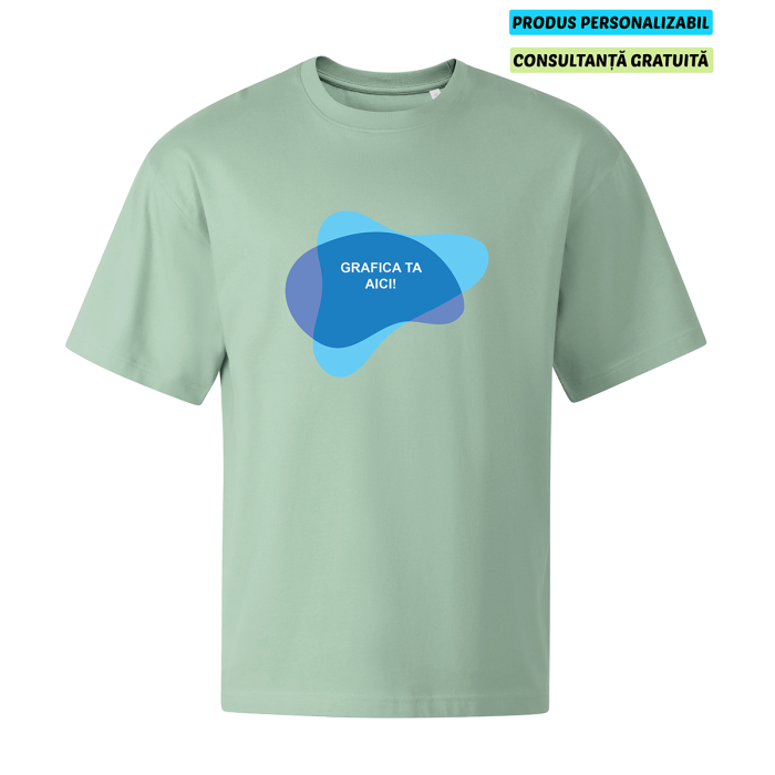 Malfini Tricou Stage Unisex Sage Oversize Personalizat