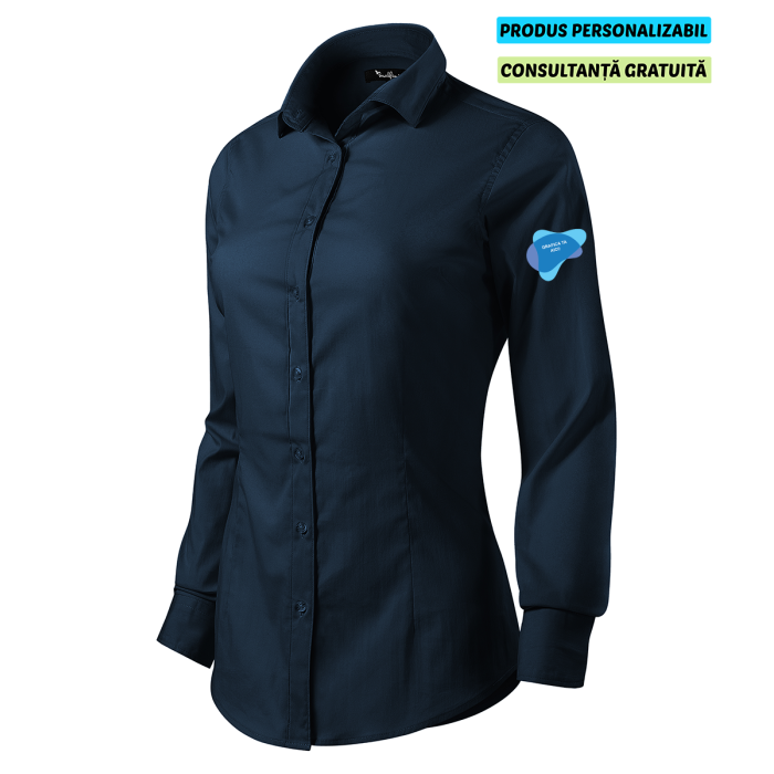 Malfini Camasa Dynamic Dama Albastru marin Personalizat