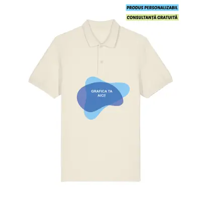 Tricou Polo Barbat Coaster Natural Raw Personalizat