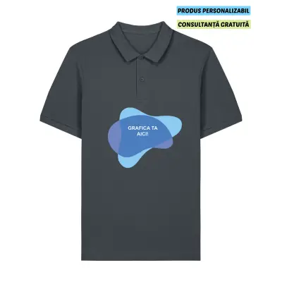 Tricou Polo Barbat Coaster Anthracite Personalizat