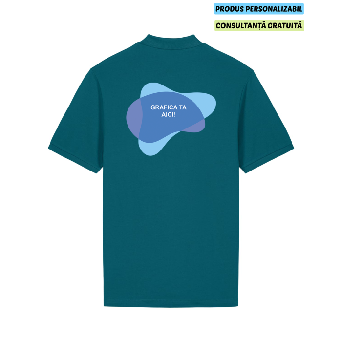 Tricou Polo Barbat Coaster Ocean Depth Personalizat