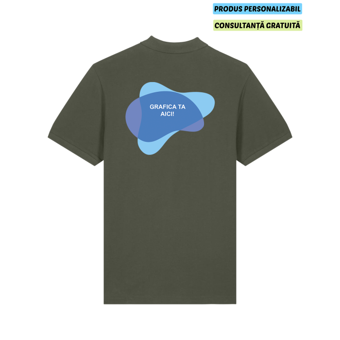 Tricou Polo Barbat Coaster Khaki Personalizat