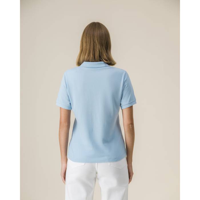 Tricou Polo Dama Coaster Sky blue Personalizat