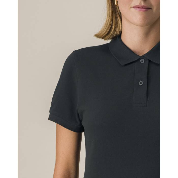 Tricou Polo Dama Coaster Negru Personalizat