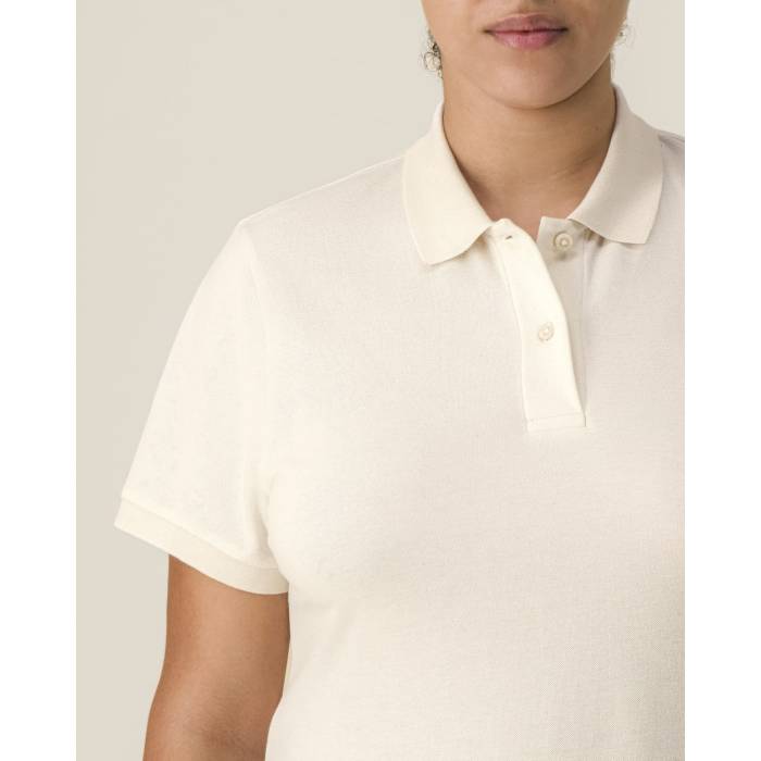 Tricou Polo Dama Coaster Natural Raw Personalizat