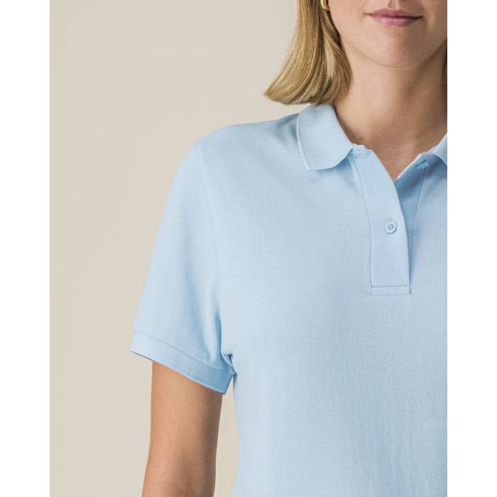 Tricou Polo Dama Coaster Sky blue Personalizat