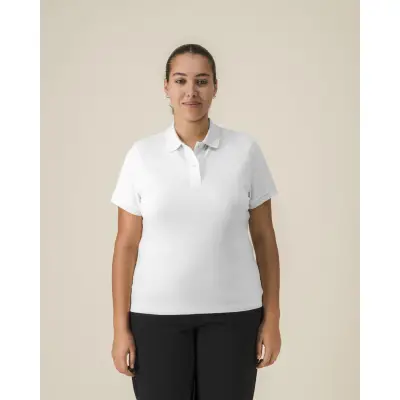 Tricou Polo Dama Coaster Alb Cala
