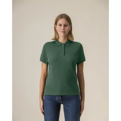 Tricou Polo Dama Coaster Bottle Green Cala