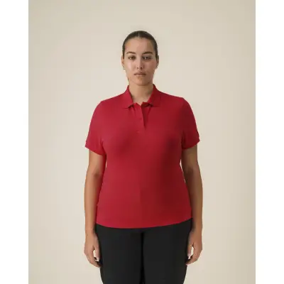 Tricou Polo Dama Coaster Rosu Cala