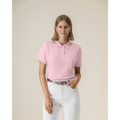 Tricou Polo Dama Coaster Cotton Pink Cala