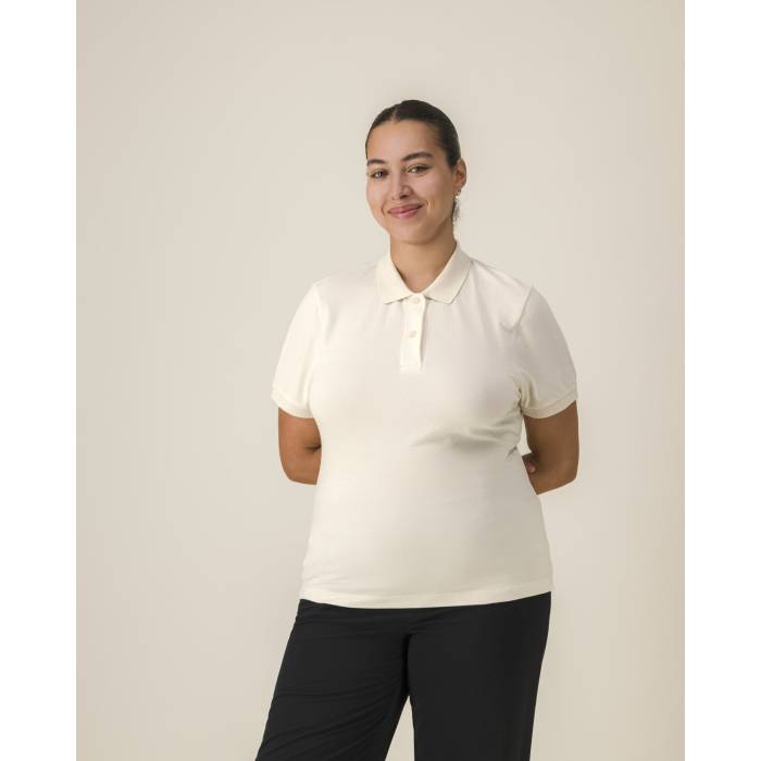 Tricou Polo Dama Coaster Natural Raw Personalizat