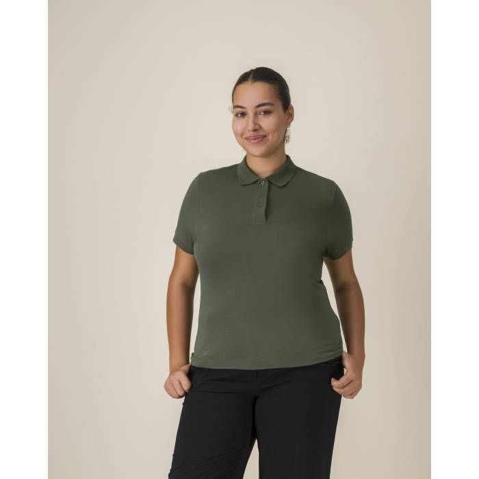Tricou Polo Dama Coaster Khaki Personalizat