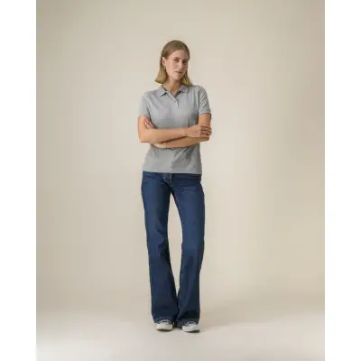 Tricou Polo Dama Coaster Heather Grey Cala