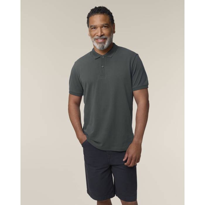 Tricou Polo Barbat Coaster Anthracite Cala