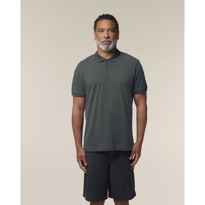 Tricou Polo Barbat Coaster Anthracite Cala