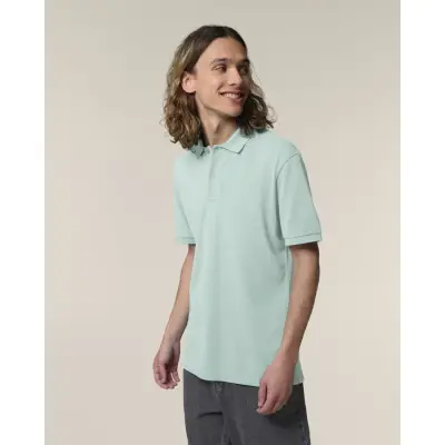 Tricou Polo Barbat Coaster Caribbean Blue Cala