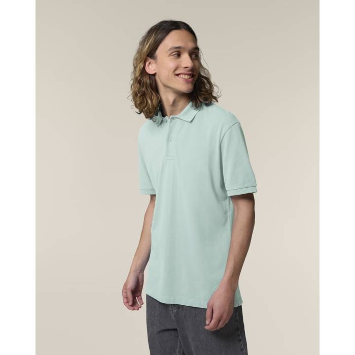 Tricou Polo Barbat Coaster Caribbean Blue Cala