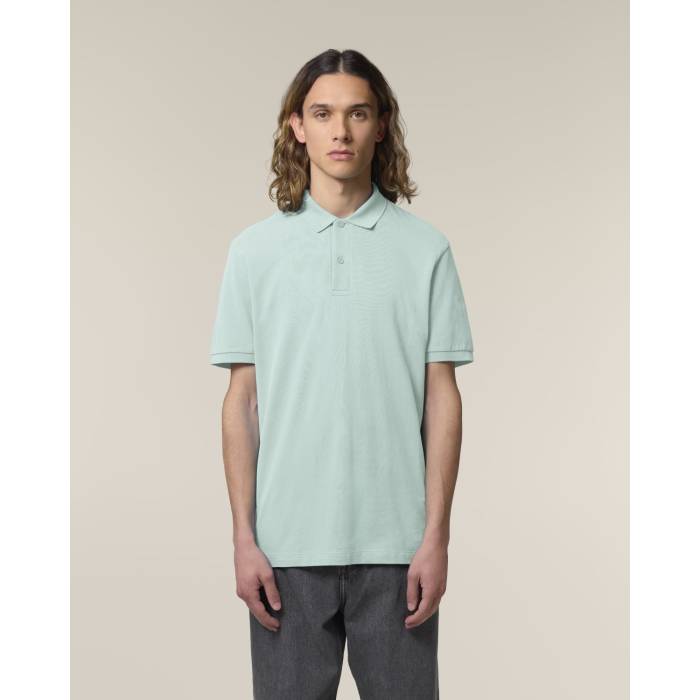 Tricou Polo Barbat Coaster Caribbean Blue Cala