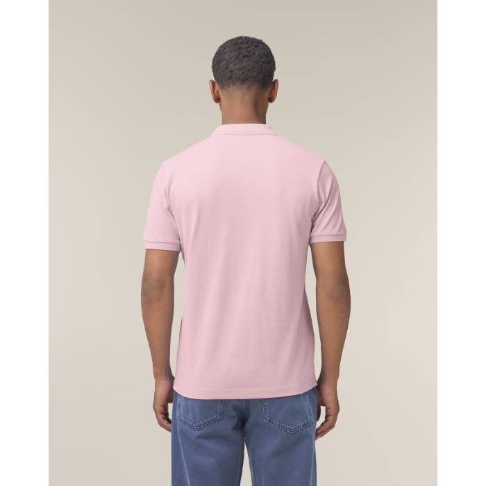 Tricou Polo Barbat Coaster Cotton Pink Cala
