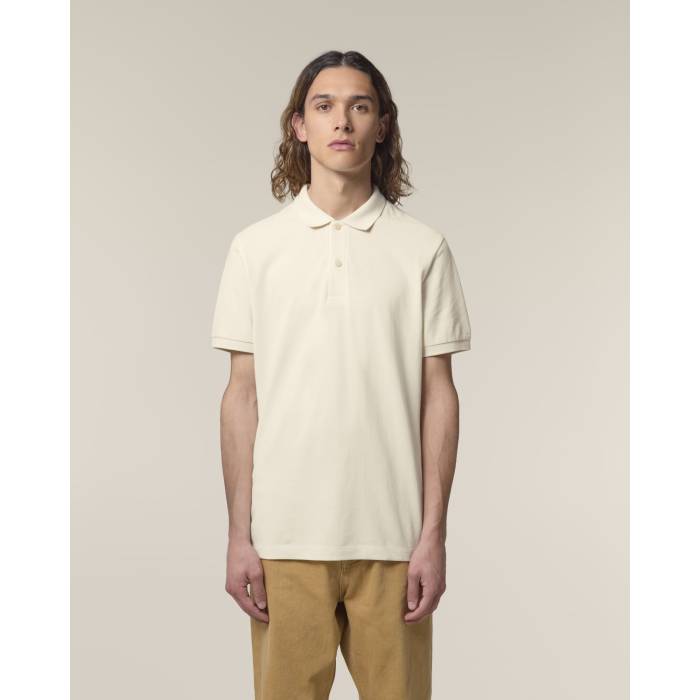 Tricou Polo Barbat Coaster Natural Raw Personalizat