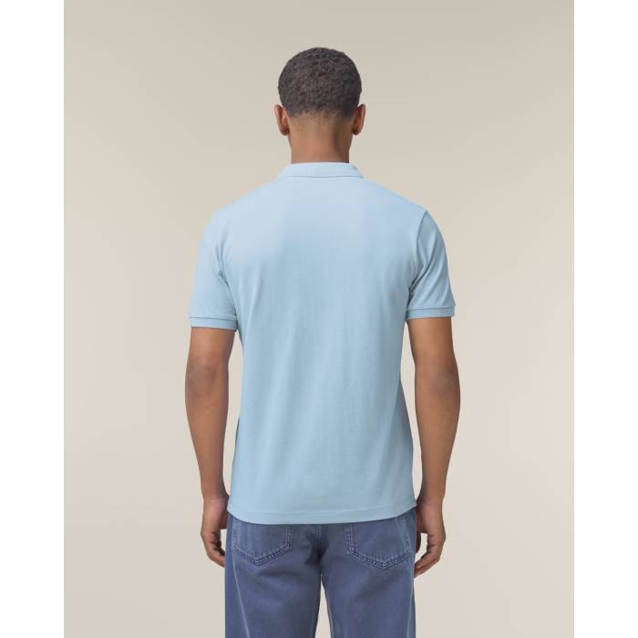 Tricou Polo Barbat Coaster Sky blue Personalizat
