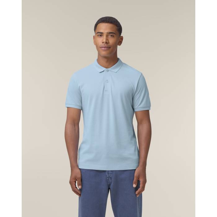 Tricou Polo Barbat Coaster Sky blue Personalizat