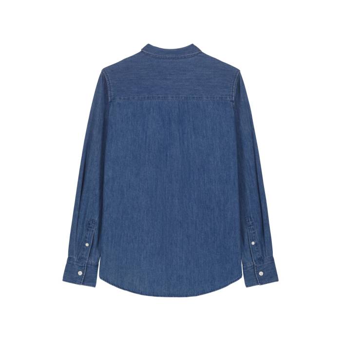 Camasa Dama Denim Mid Wash Personalizata