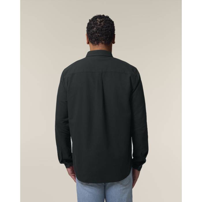 Camasa Barbat Oxford Negru Personalizata