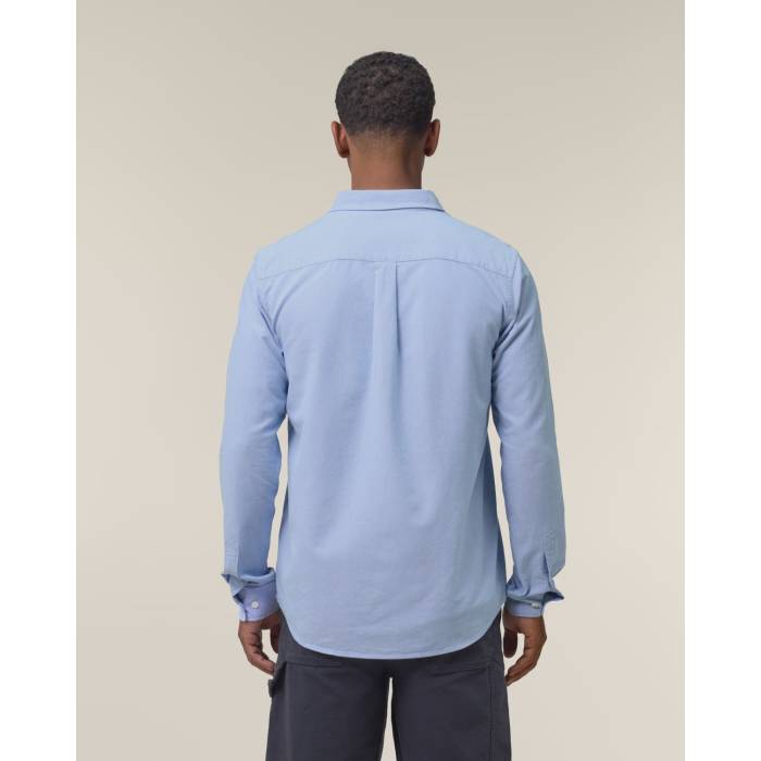 Camasa Barbat Oxford Blue Oxford Personalizata