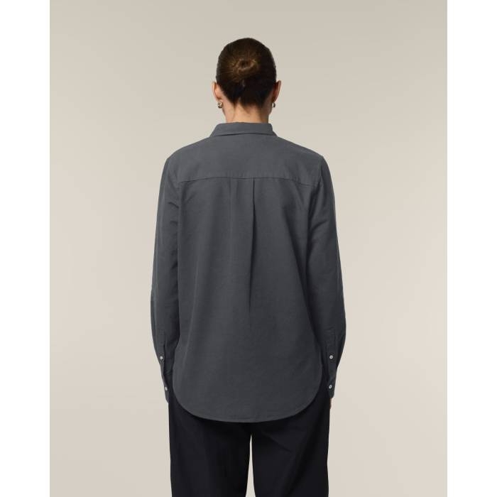 Camasa Dama Oxford Anthracite Cala