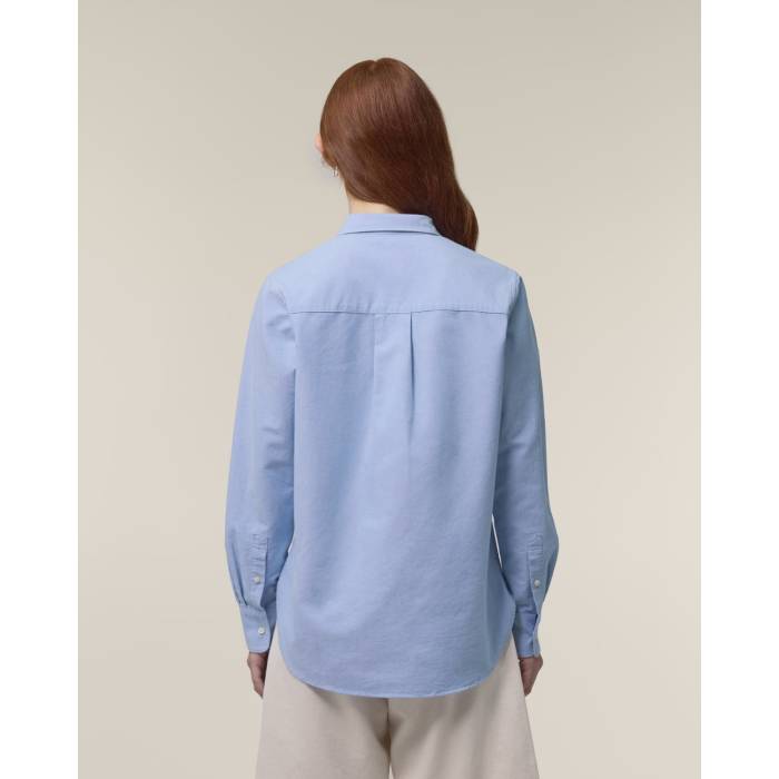 Camasa Dama Oxford Blue Oxford Personalizata