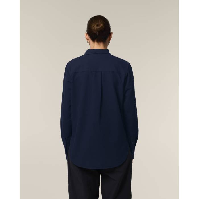 Camasa Dama Oxford French Navy Cala