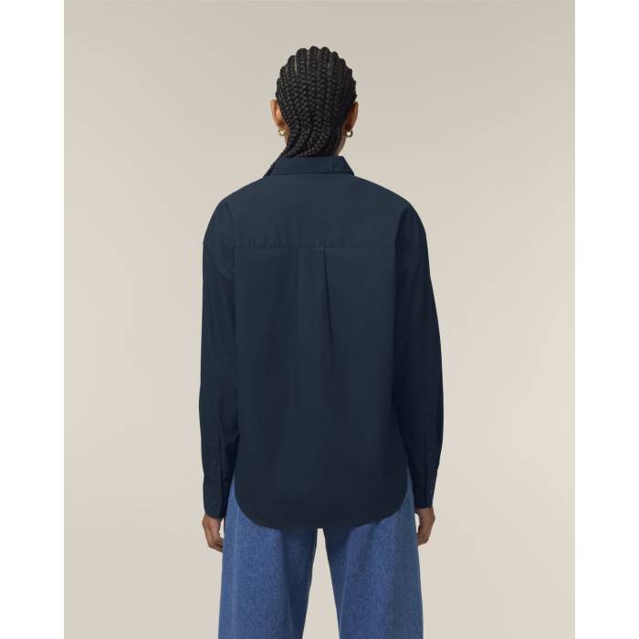 Camasa Dama Styler French Navy Personalizata