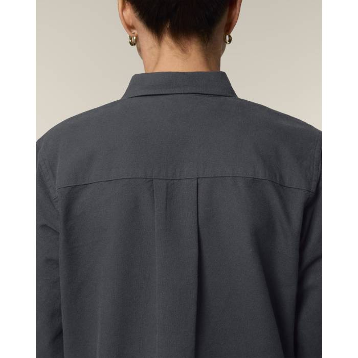 Camasa Dama Oxford Anthracite Cala