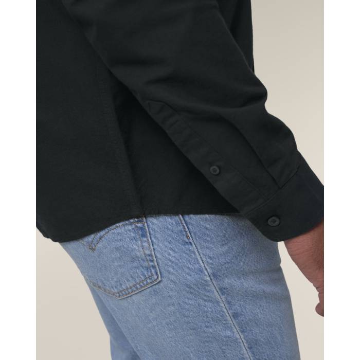 Camasa Barbat Oxford Negru Personalizata