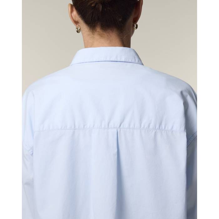 Camasa Dama Styler Summer Blue Personalizata