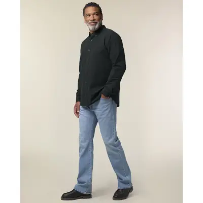 Camasa Barbat Oxford Negru Cala