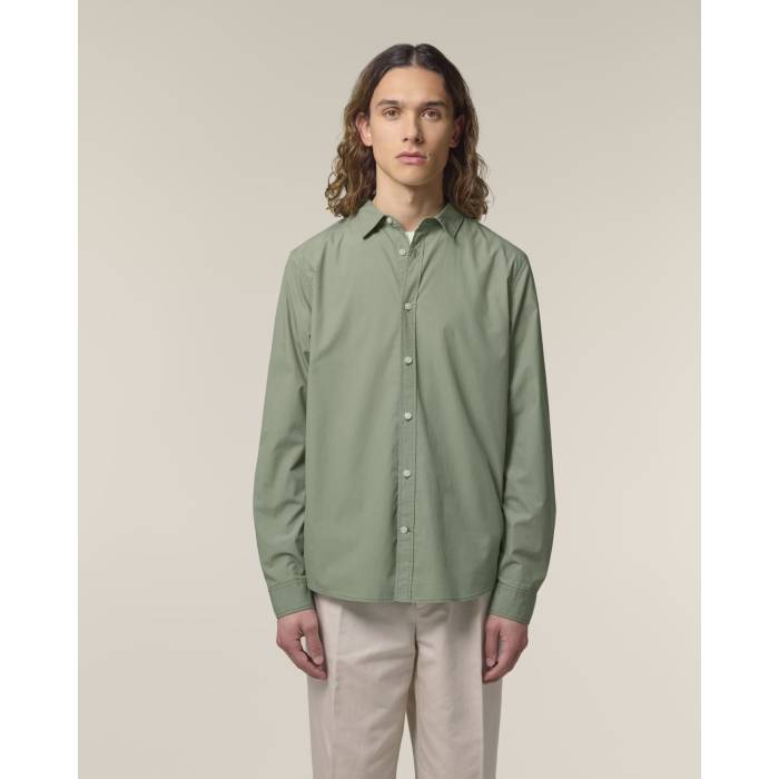 Camasa Barbat Styler Soft Khaki Personalizata