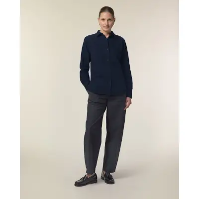 Camasa Dama Oxford French Navy Cala