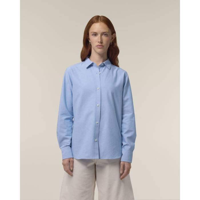 Camasa Dama Oxford Blue Oxford Personalizata