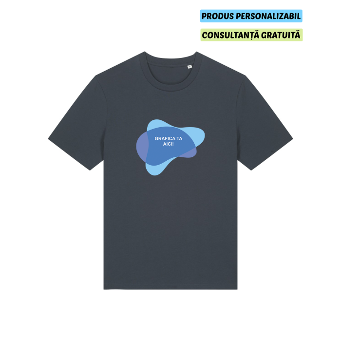Tricou Unisex Creator 2.0 India Ink Grey Personalizat