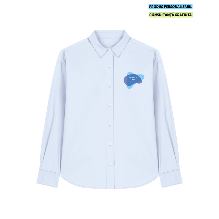 Camasa Barbat Styler Summer Blue Personalizata