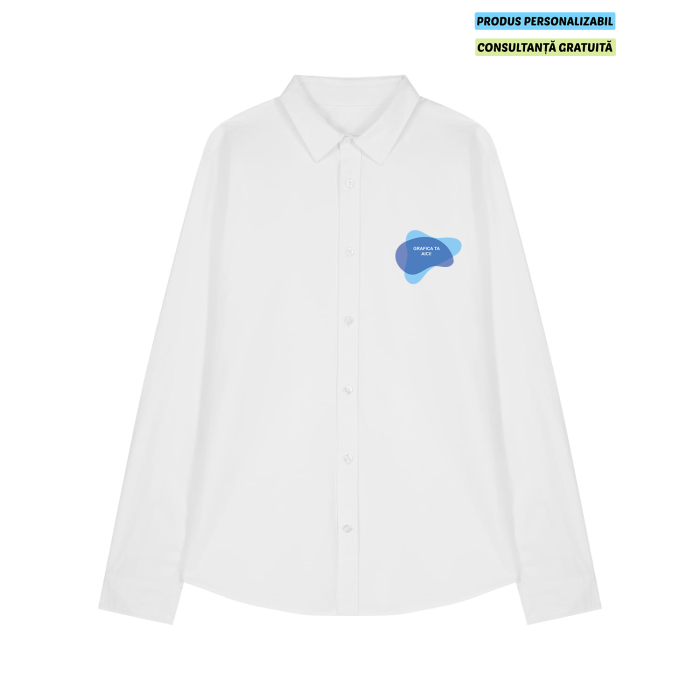 Camasa Dama Styler Alb Personalizata